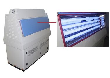 UV αίθουσα Quv δοκιμής διάβρωσης κλωστοϋφαντουργικών προϊόντων επιταχυνόμενο να ξεπεράσει τον ελεγκτή