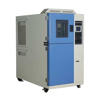 Θερμική ανακύκλωσης -75℃ 220℃ αίθουσα θερμικού κλονισμού 2 ζώνης αιθουσών προγραμματίσημη