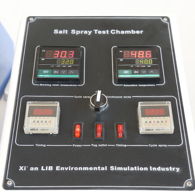 Πρότυπα αιθουσών ISO 9227 δοκιμής διάβρωσης εργαστηριακού κλιματολογικά αλατισμένα ψεκασμού
